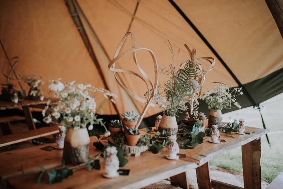 Tipi Reception